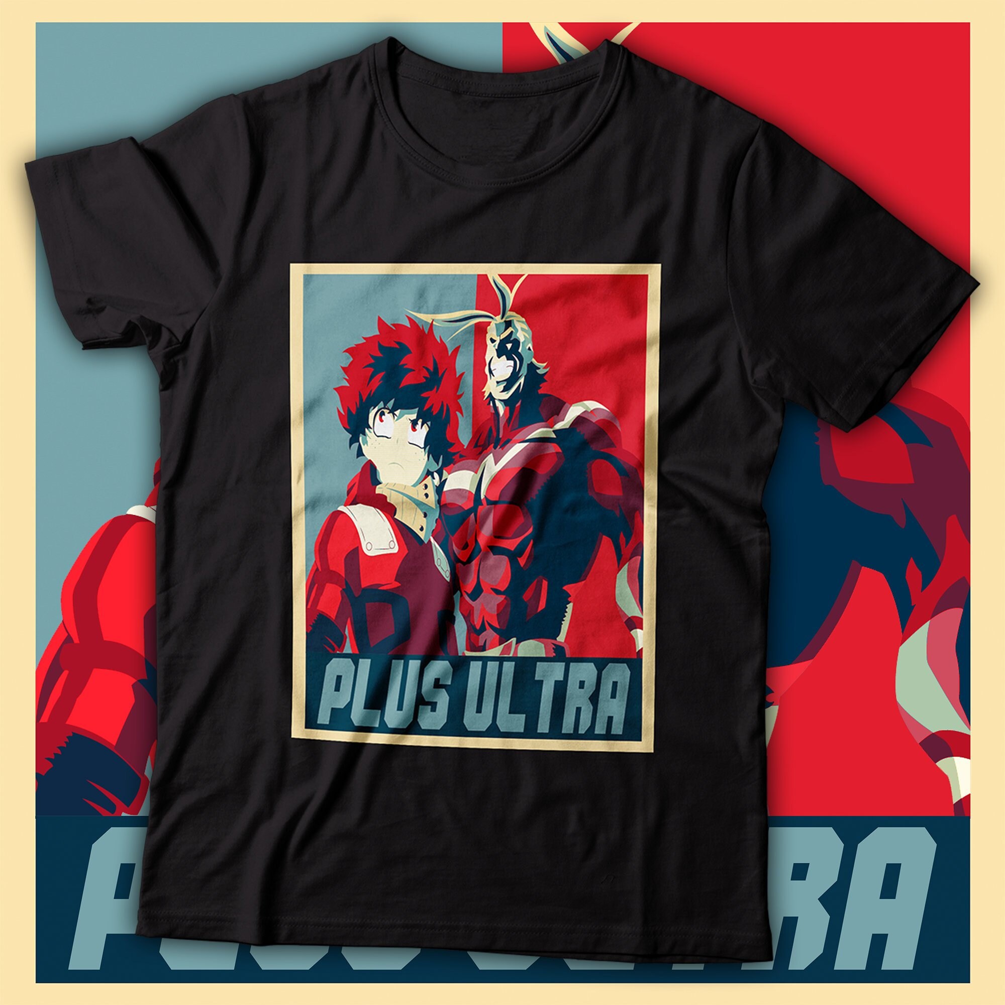 my hero academia plus ultra t shirt