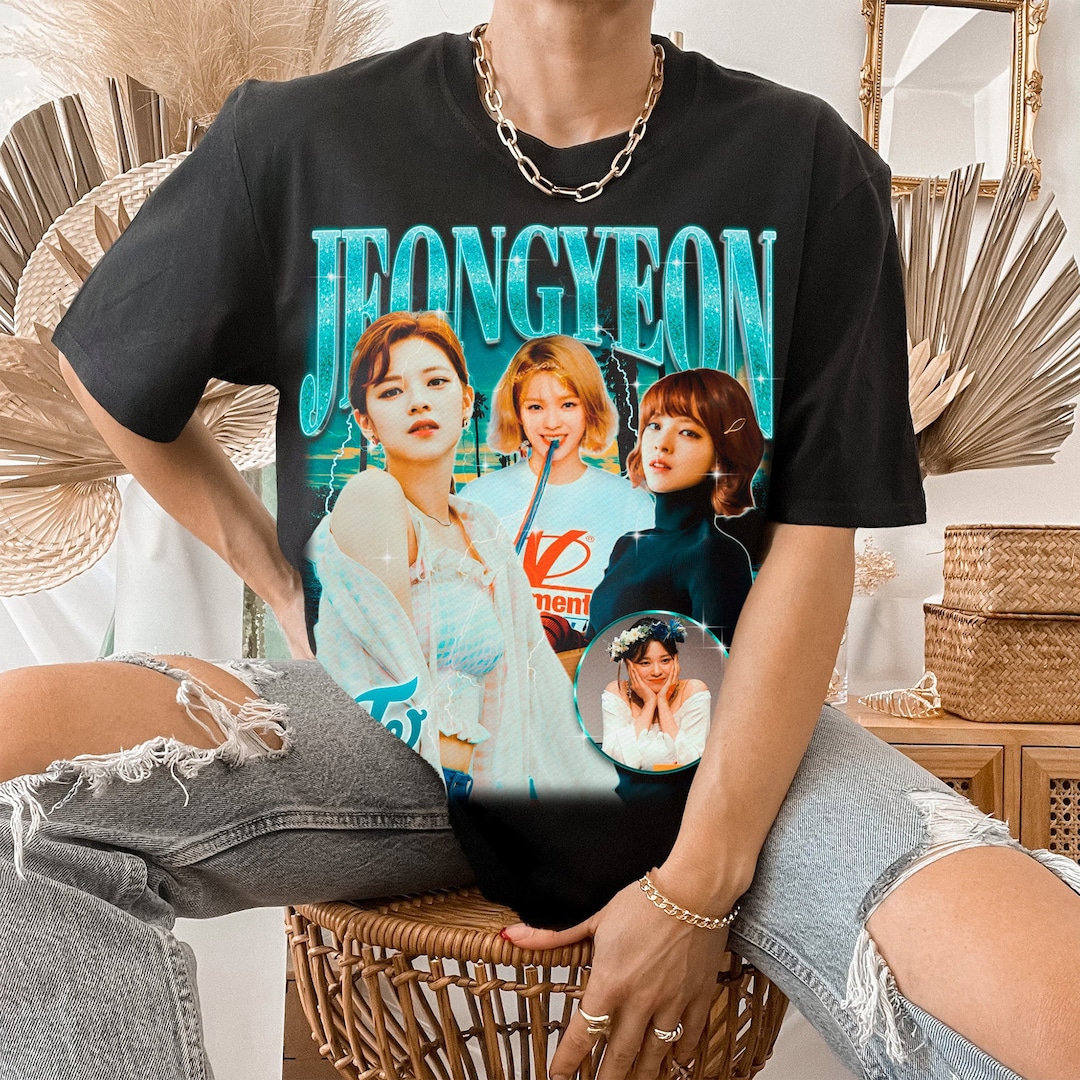 Twice Jeongyeon Retro Bootleg T-shirt Twice Shirt Kpop Shirt Kpop Merch ...