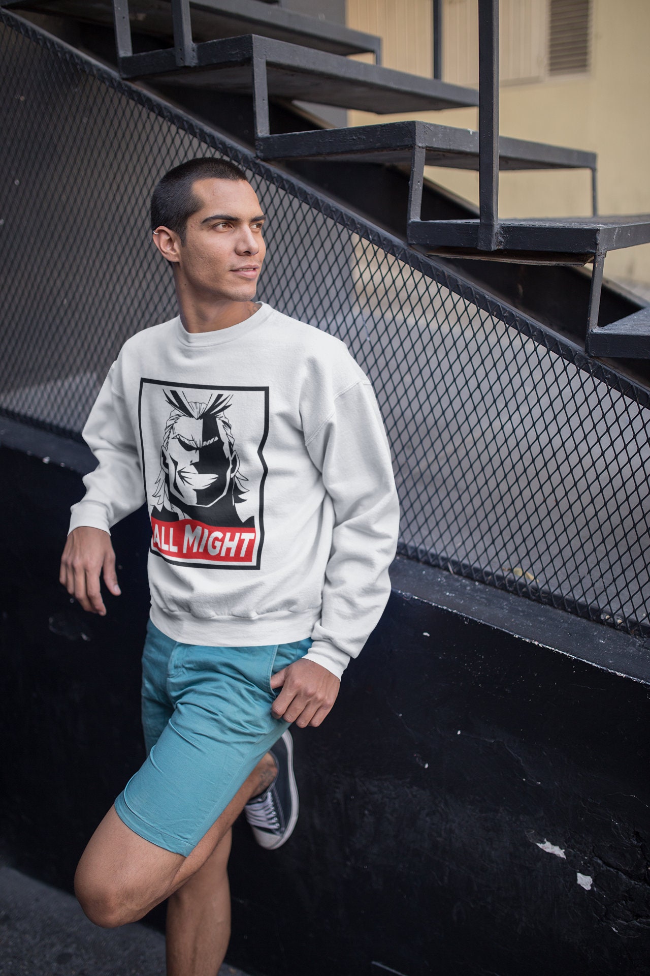 all might sweatshirt