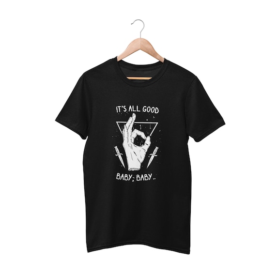 It s All Good Baby Tee Aesthetic Clothing Edgy Clothing Pastel Goth Cyberpunk Tumblr Clothing Soft Cotton Tee Etsy UK