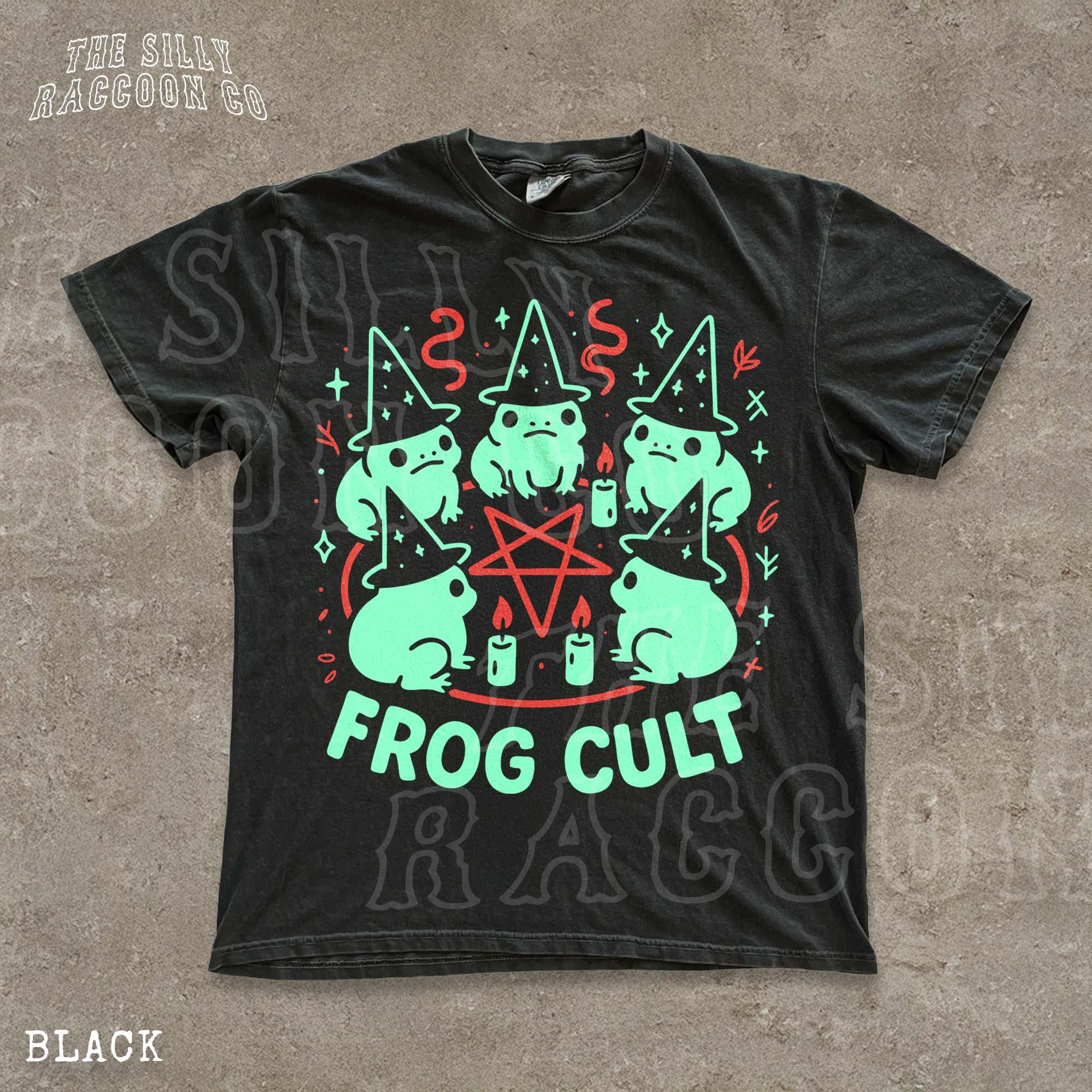 Frog Cult Comfort Colors® Shirt Goblincore Clothing Witchy Frog