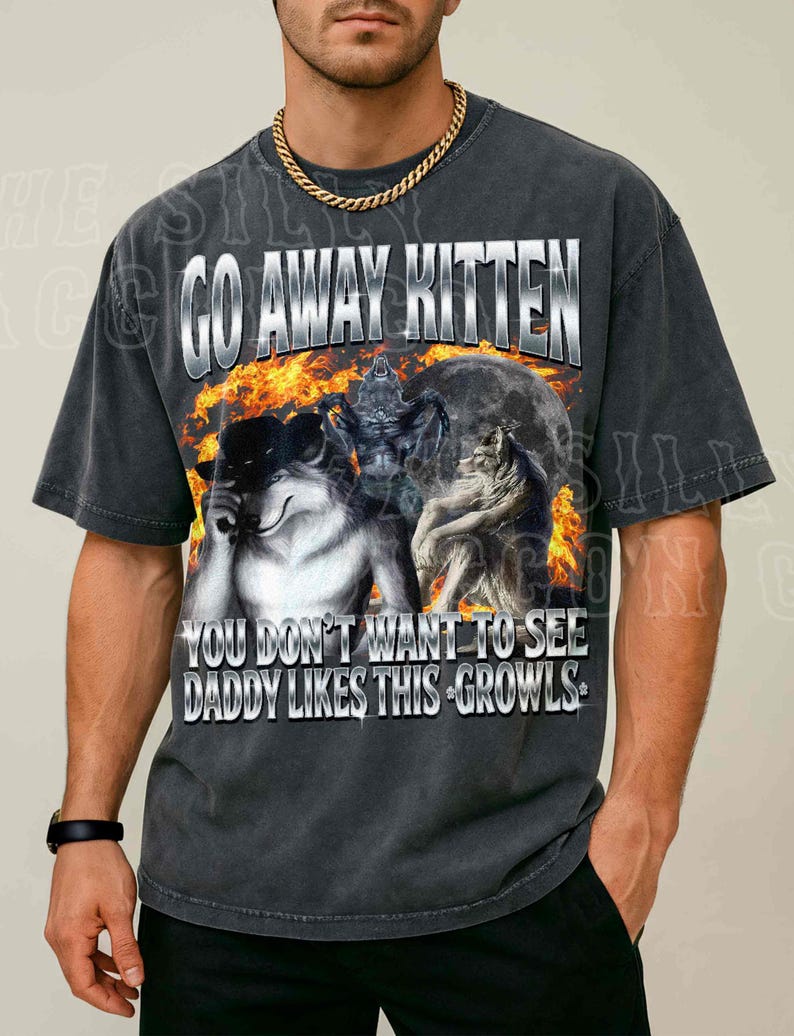 Vintage Alpha Wolf Cringe Meme Tee 90s Grunge Aesthetic Shirt Gag Gift ...