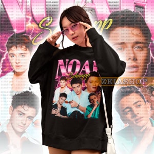 Noah Cameron Schnapp Retro 90s T-shirt, Noah Schnapp Sweatshirt, Noah Schnapp Homage, Noah Schnapp Fan Gift, Noah Schnapp Tee zdjęcie 4