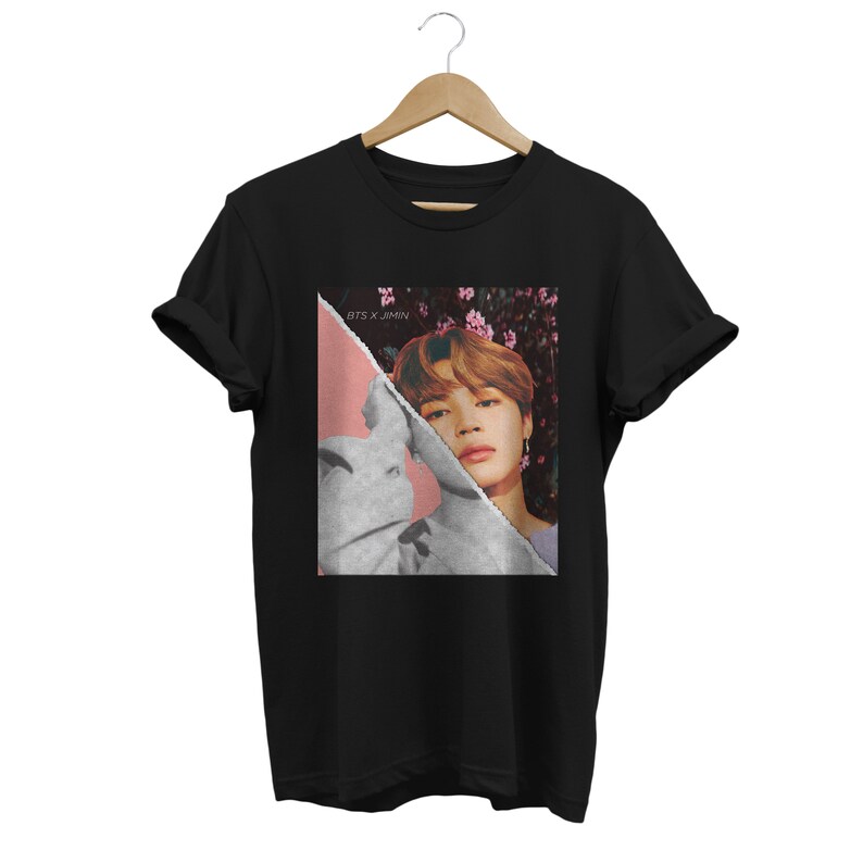 BTS Jimin Aesthetic Tshirt Bts Merch Bangtan Sonyeondan Etsy