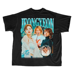 Twice Jeongyeon Retro Bootleg T-shirt Twice Shirt Kpop Shirt Kpop Merch ...