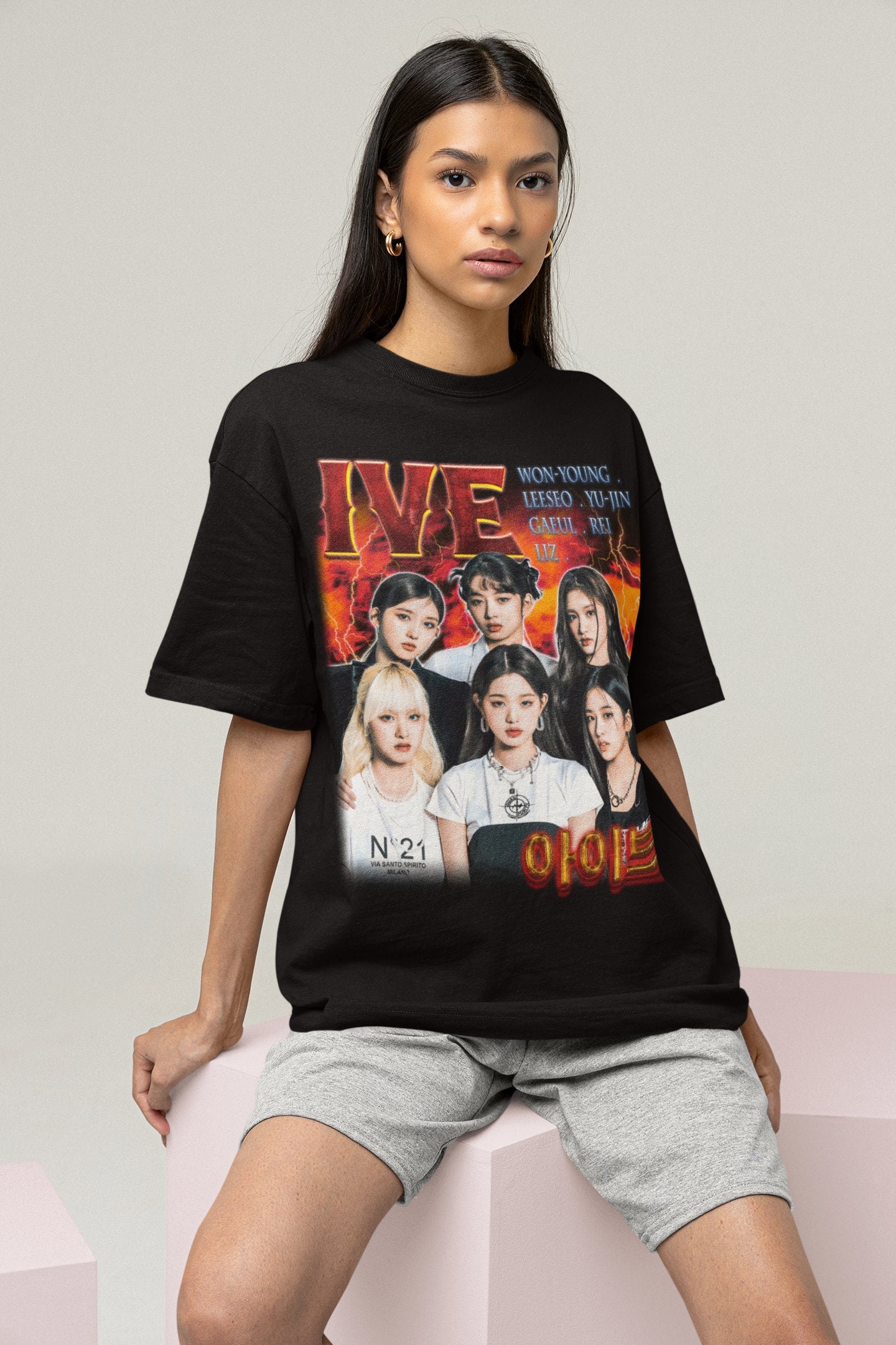 T-Shirt J'peux pas j'ai k-pop - Femme Cadeau Musique Femme S