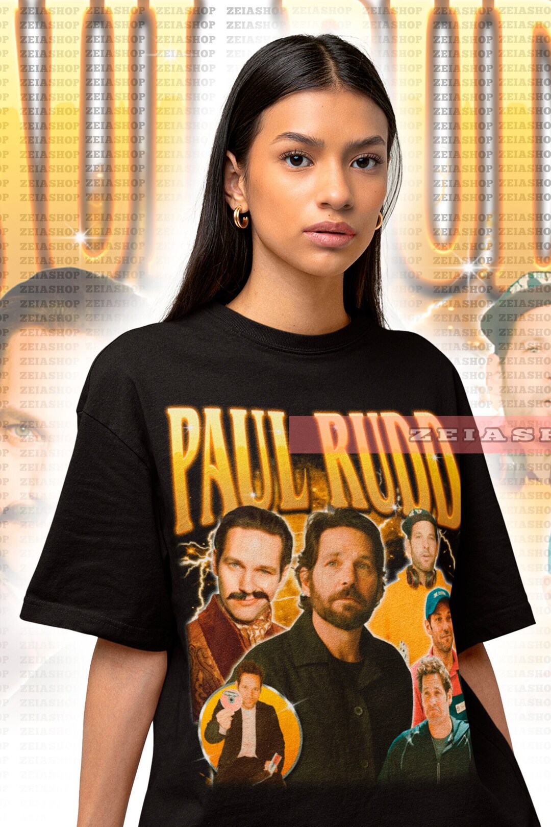 Paul Rudd Retro Vintage Shirt - Paul Rudd Sweatshirt - Paul Rudd Funny ...