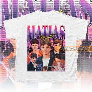 Camisa Matias Recalt Retro de los años 90, Suéter Matias Recalt, Regalo de fan de Matias Recalt, Merch Matias Recalt, Enzo Vogrincic, Camiseta Matias Recalt imagen 3