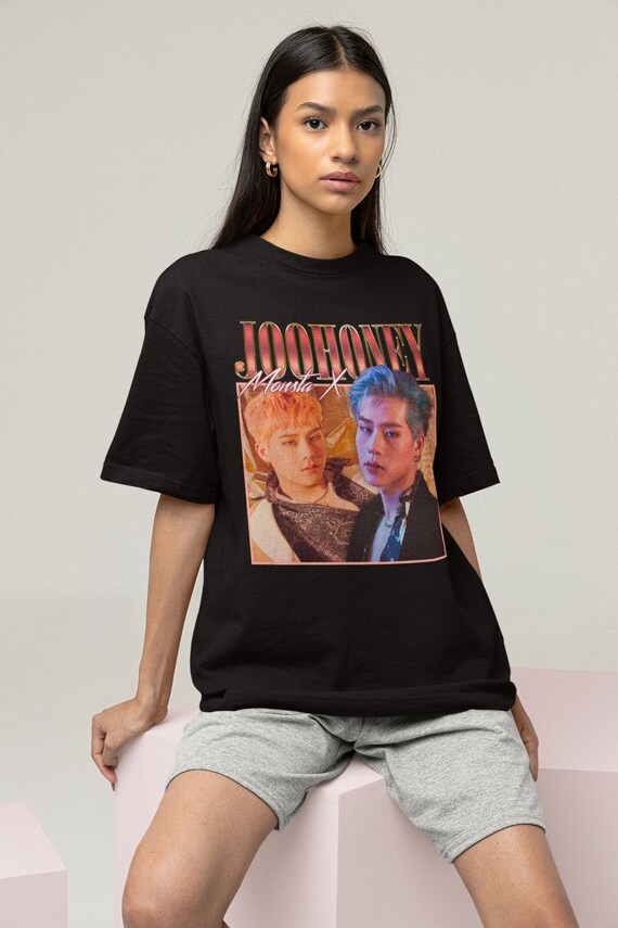 Monsta X Joohoney Retro T shirt Monsta X Shirt Kpop Shirt Kpop