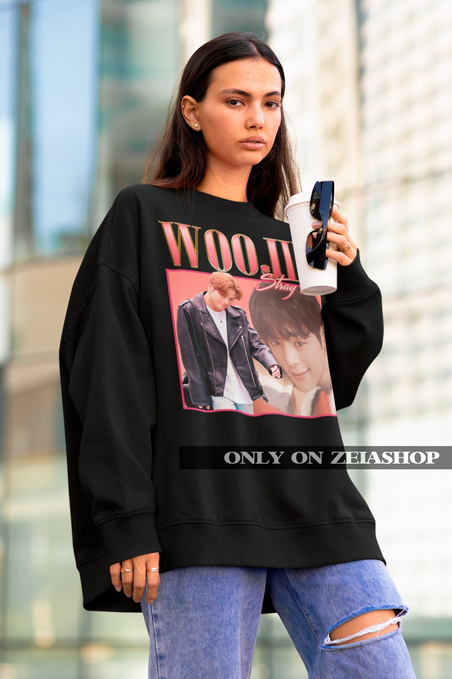 Stray Kids Woojin Retro 90s Bootleg Sweatshirt Stray Kids Hoodie Kpop  Hoodie Kpop Sweatshirt Kpop Gift for Her or Him Stray Kids 