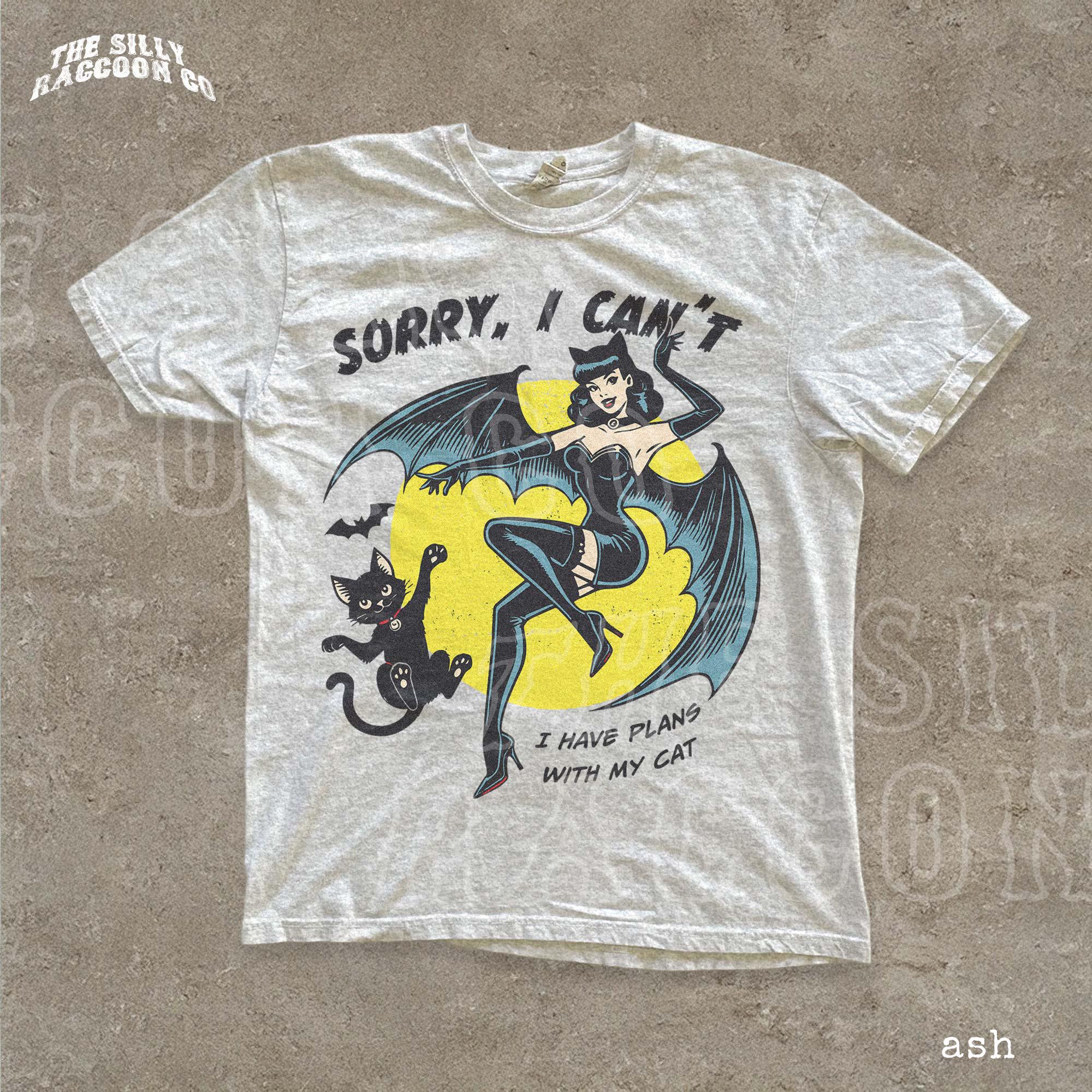 Bat Girl Cat Mom T-shirt – Funny Spooky Season Tee - Etsy