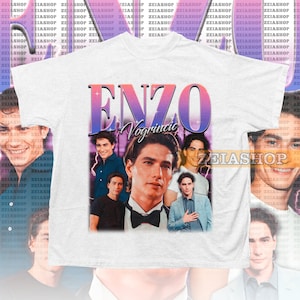 Chemise rétro des années 90 Enzo Vogrincic, sweat-shirt Enzo Vogrincic, merch des fans Enzo Vogrincic, cadeau Enzo Vogrincic, t-shirt Enzo Vogrincic image 3