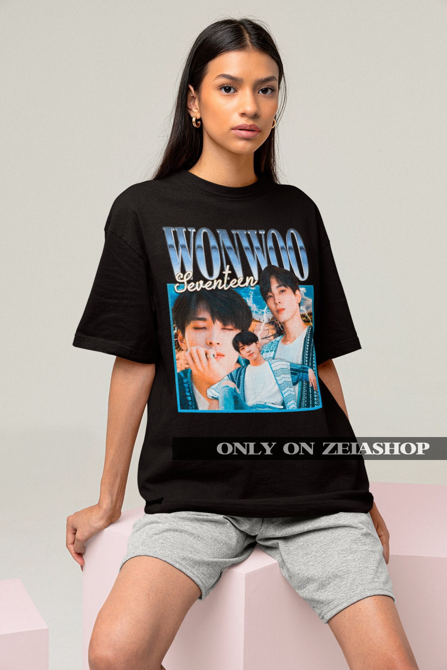 公式 SEVENTEEN wonwoo Tシャツ 公式 SEVENTEEN wonwoo Tシャツ