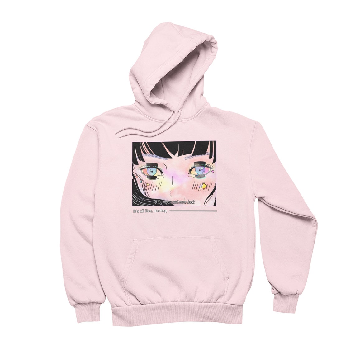 Aesthetic Anime Girl Hoodie Kawaii Clothing Anime | Etsy