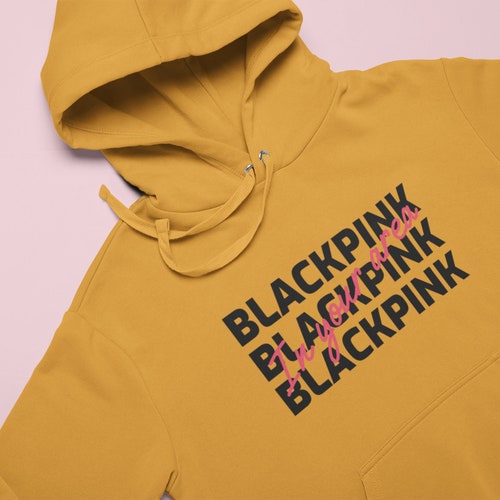 jennie yellow hoodie