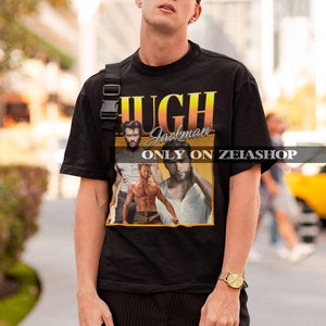 Hugh Jackman Retro 90s Shirt Hugh Jackman T-shirt Hugh Jackman Hoodie Hugh Jackman Sweatshirt Hugh Jackman Fan Gift Hugh Jackman image 6