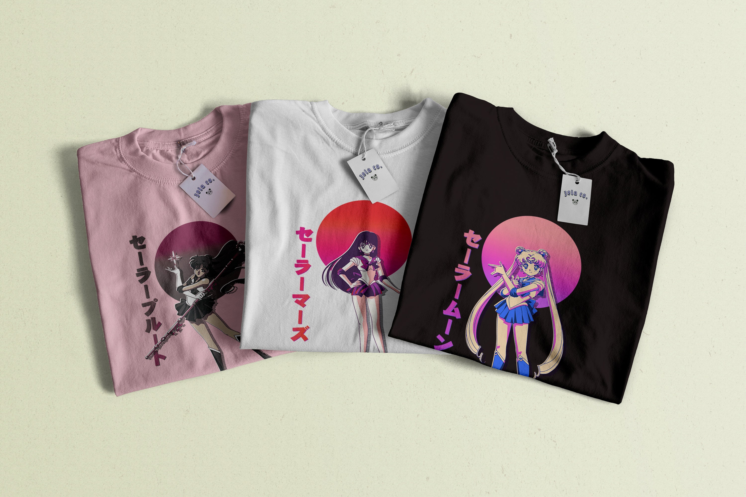 Updated Sailor Moon Japanese Vaporwave 