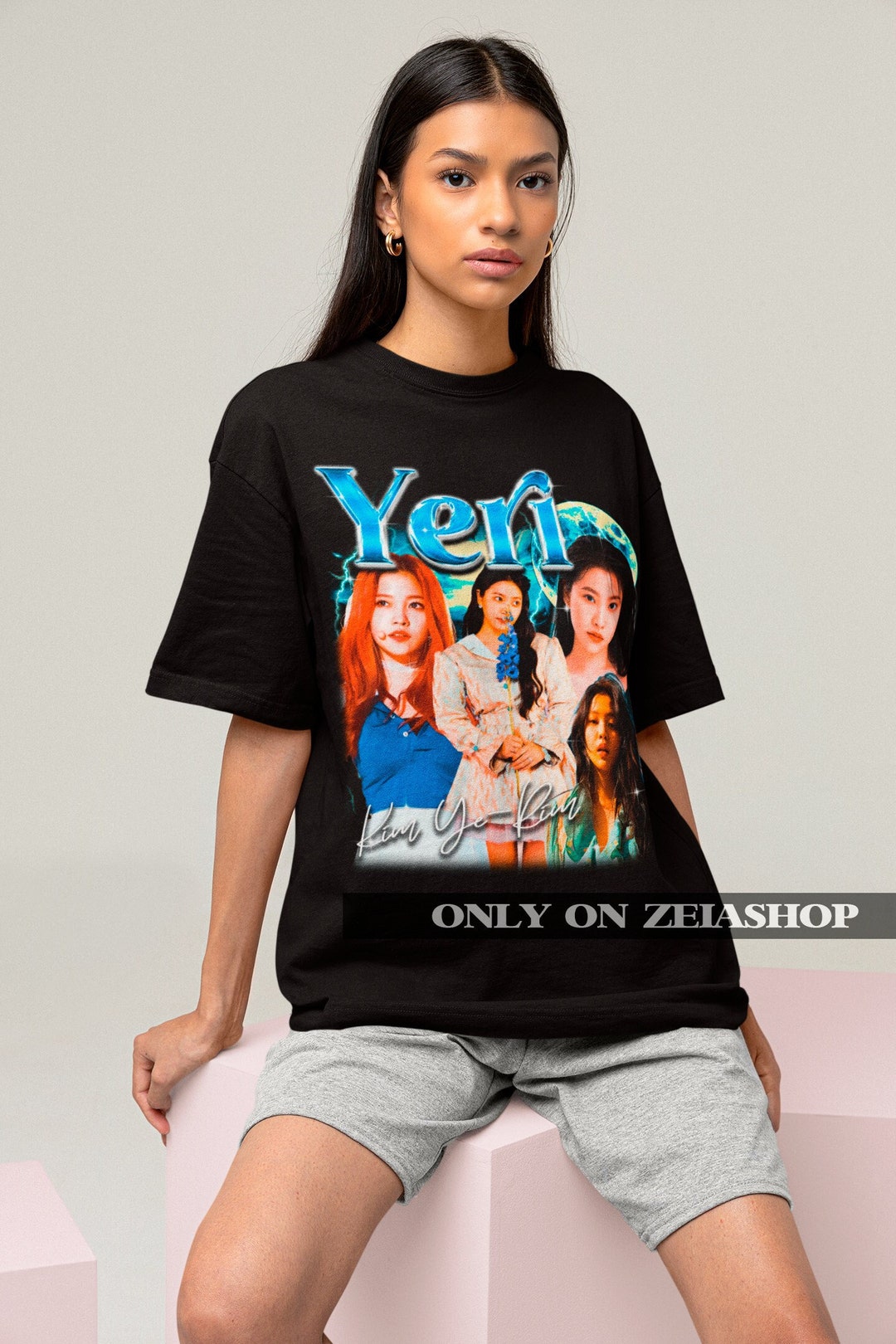 Red Velvet Yeri Retro 90s T-shirt Red Velvet Kpop Bootleg - Etsy