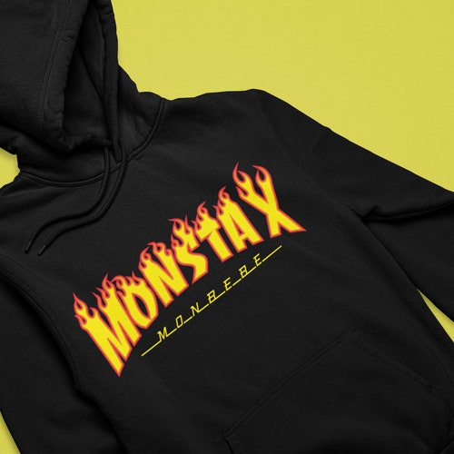 Monsta X Flame Hoodie Kpop Sweatshirt Kpop Merch Monbebe - Etsy Denmark