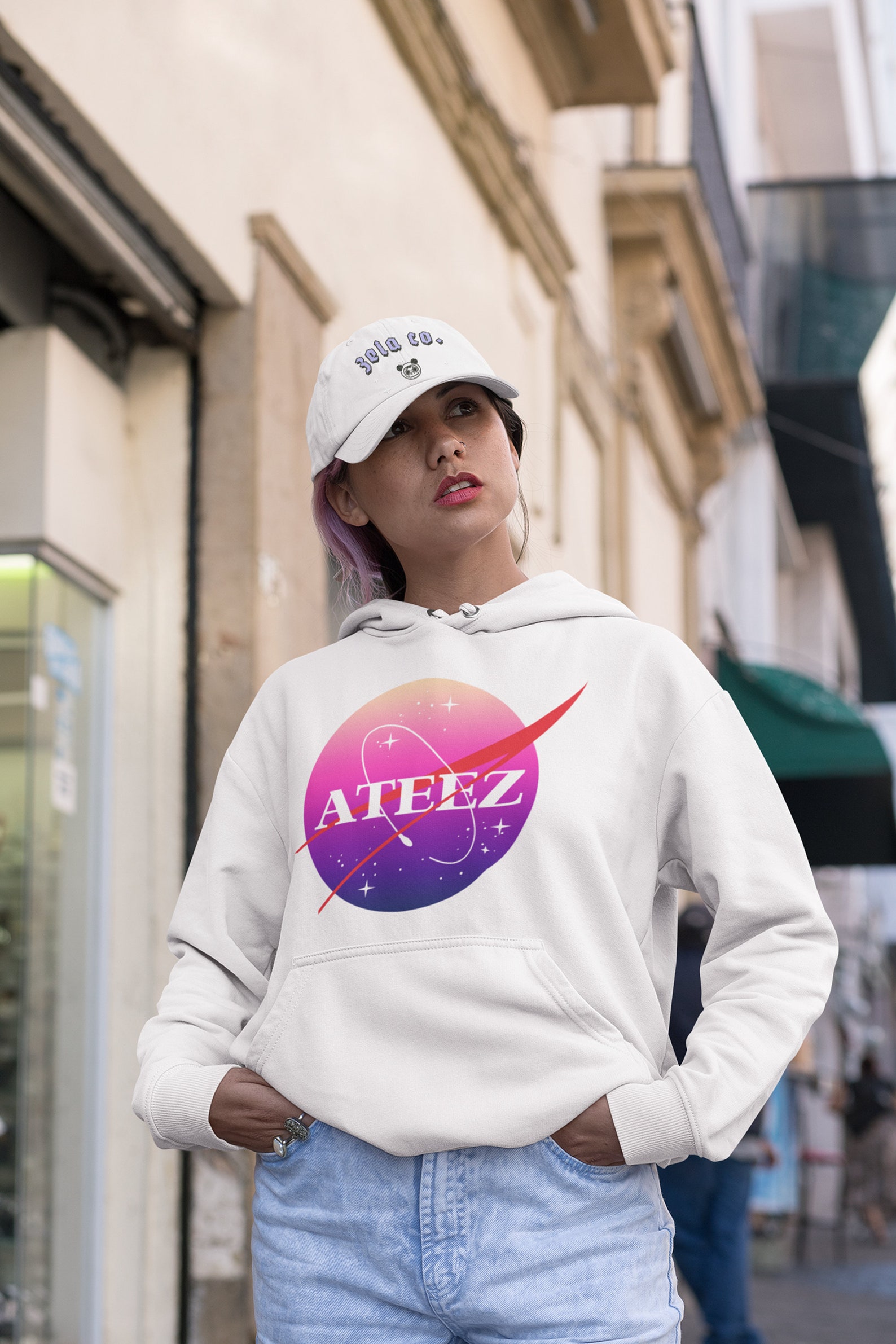 New In Hoodies & Sweatshirts KPOP ATEEZ THE FELLOWSHIP - Foto 3