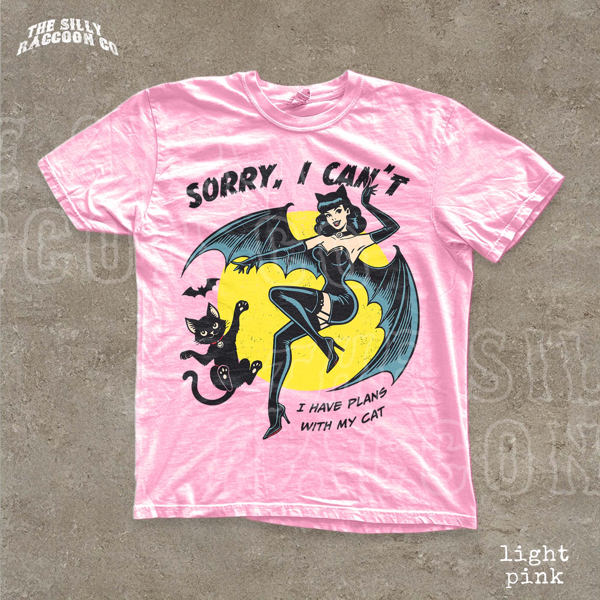 Bat Girl Cat Mom T-shirt – Funny Spooky Season Tee - Etsy