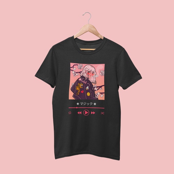 NEW LIMITED Anime Girl Japanese Aesthetic Design Great Gift Idea T-Shirt  S-3XL