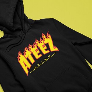 Skegss flame hoodie sale