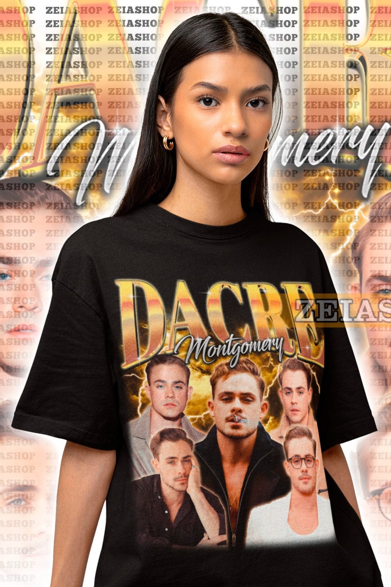 Retro Dacre Montgomery Shirt , Dacre Montgomery Homage, Dacre Montgomery Fan Merch, Dacre Montgomery Gift, Dacre Montgomery Tee image 1