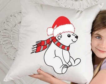 Bear Santa Hat Svg Etsy