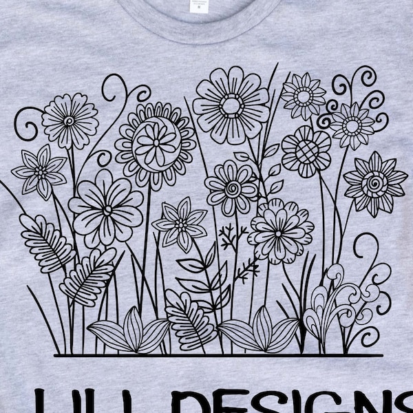 Flower mandala svg / zentangle flower svg / intricate svg file / cricut design svg / zentangle for cricut / mandala for cricut / garden svg