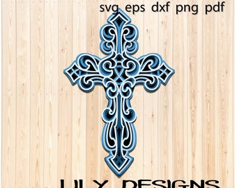 Free Free 3D Layered Cross Mandala Svg Free 103 SVG PNG EPS DXF File