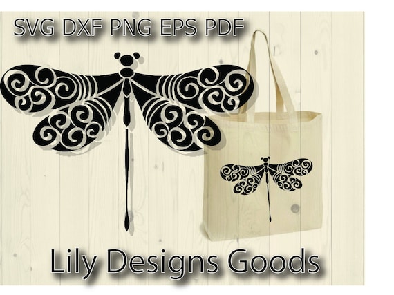 Download Mandala Dragonfly Svg For Cricut For Silhouette Etsy