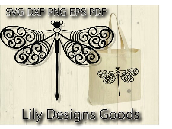 Download Dragonfly Logo Svg Mandala Zentangle Shirt Sign Home Decor Etsy