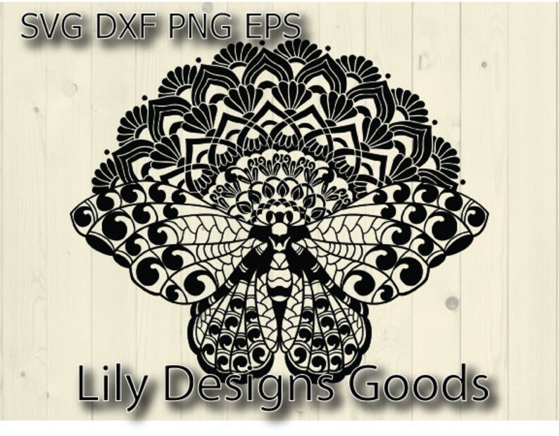 Download Enameling Sculpting Forming Mandala With Butterfly Svg