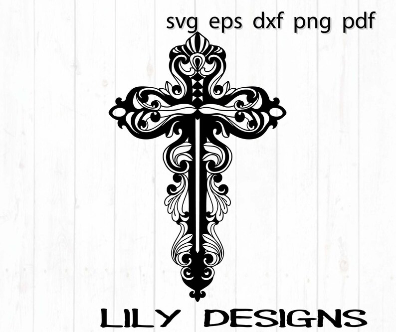 Free Free 293 Cricut Mandala Cross SVG PNG EPS DXF File