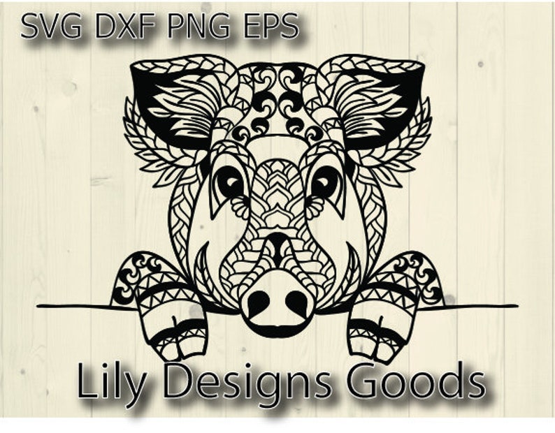 Download Pig Face Svg Floral Animal Svg Tea Towel Svg Pot Holder Svg Piggy Svg Piglet Svg Clipart Floral Pig Mandala Svg Pig Zentangle Svg Pig Png Stencils Templates Drawing Drafting