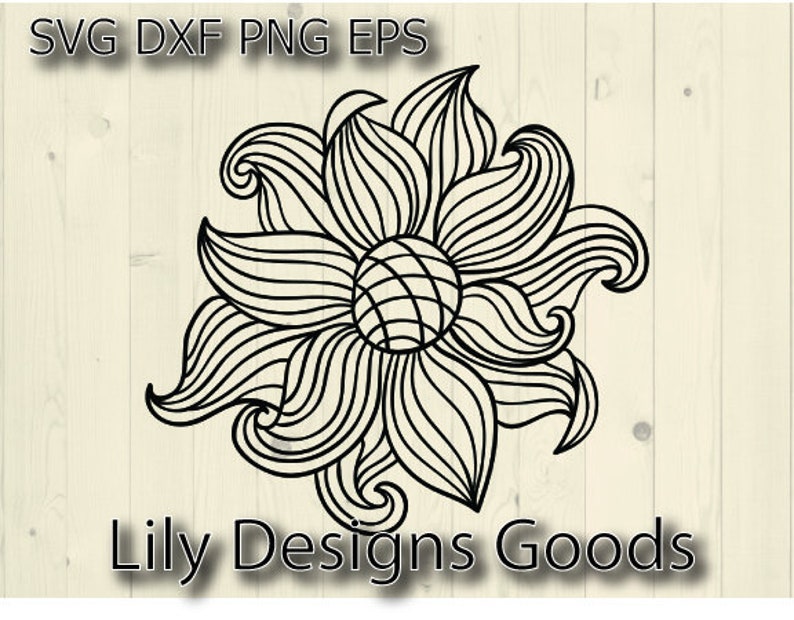 Download Sunflower For Cricut Craft Supplies Tools Drawing Drafting