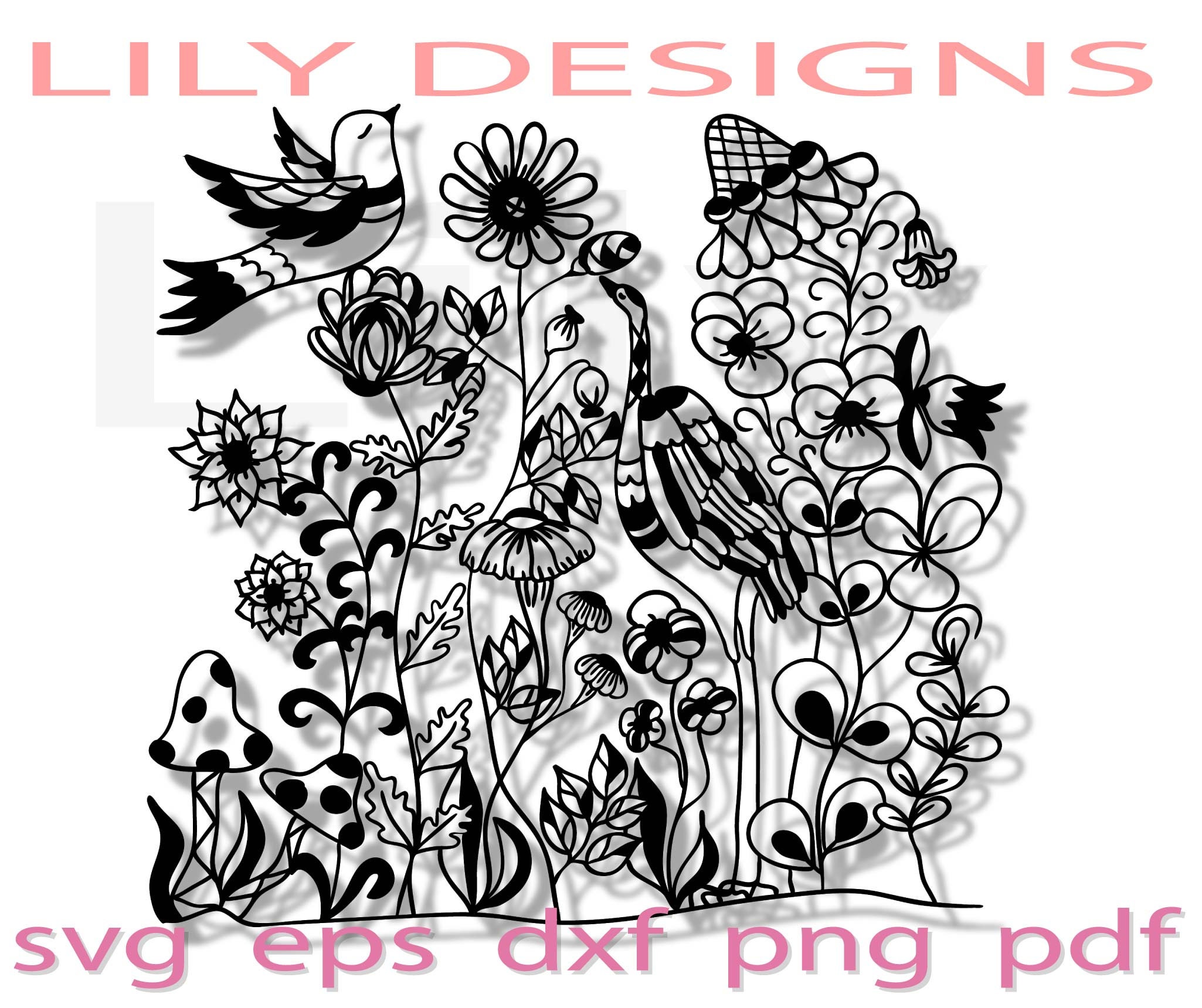 Download Modern Flower Svg Floral Zentangle Shirt Zen Doodle Abstract Graphics Design Digital Wall Art Boho Hippie Sketch Tshirt Mug Cricut Cut File