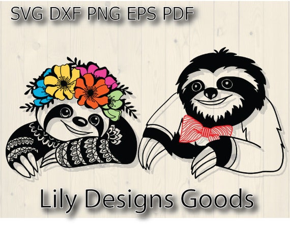 Download Sloth Svg Family Png Mandala Zentangle Lazy Mom Dad Etsy