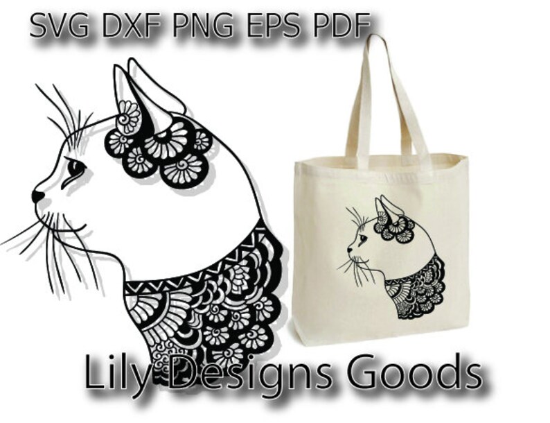 Free Free 348 Cricut Cat Mandala Svg SVG PNG EPS DXF File
