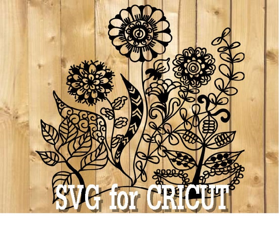 Download Zen Flower Mandala Svg Zentangle Flower Svg Zentangle Zen Etsy