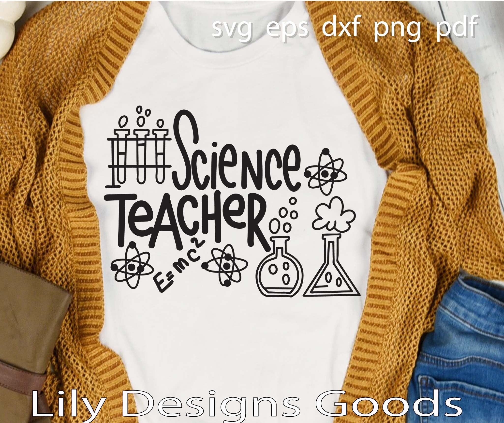 Science Teacher SVG | Etsy