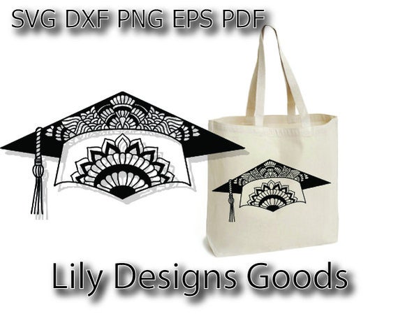 Download Stencils Templates Craft Supplies Tools Graduation Hat Svg Graduate Senior Class Svg For Cricut Tote Bag Design Student Cap Tassel Svg Cut File Graduation Mandala Zentangle