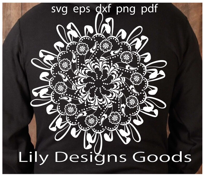 Download Mandala Rabbit svg Bunny Clipart market bag Cut file | Etsy