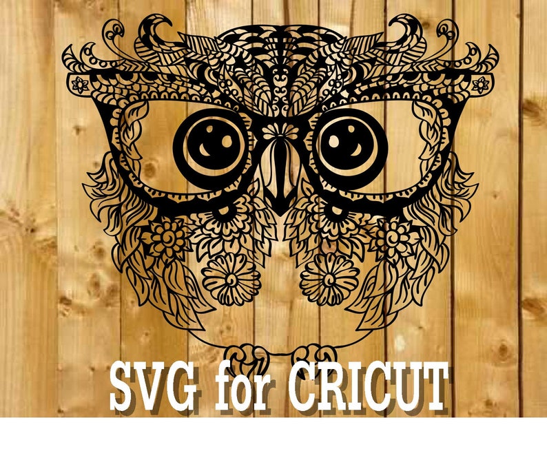 Download Owl mandala svg / zentangle owl svg / intricate svg file ...