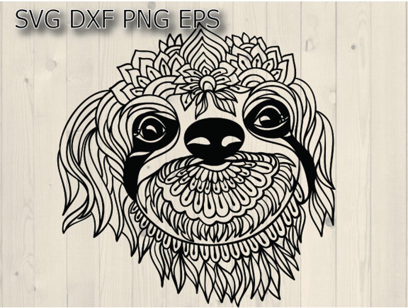 Download Mandala Sloth SVG | Etsy