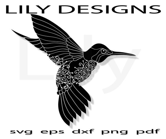 Download Hummingbird Baby Svg Name Mandala Mug Zentangle Shirt Lover Etsy