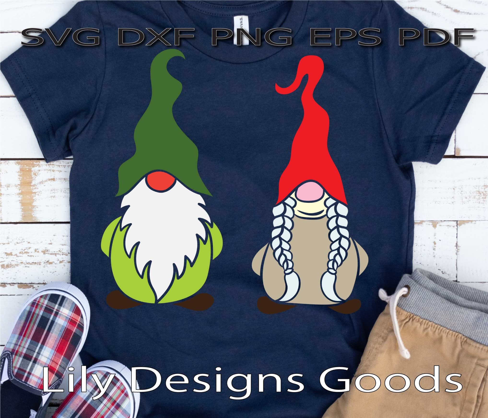 Gnome family svg / clipart / Scandinavian nordic winter ...