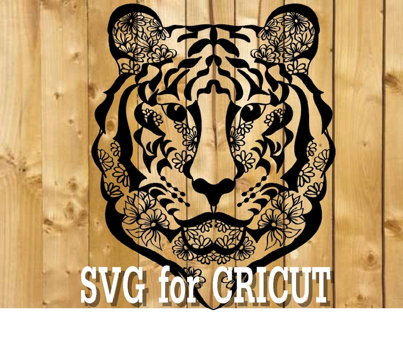 Download Tiger mandala svg / zentangle tiger svg / intricate svg ...