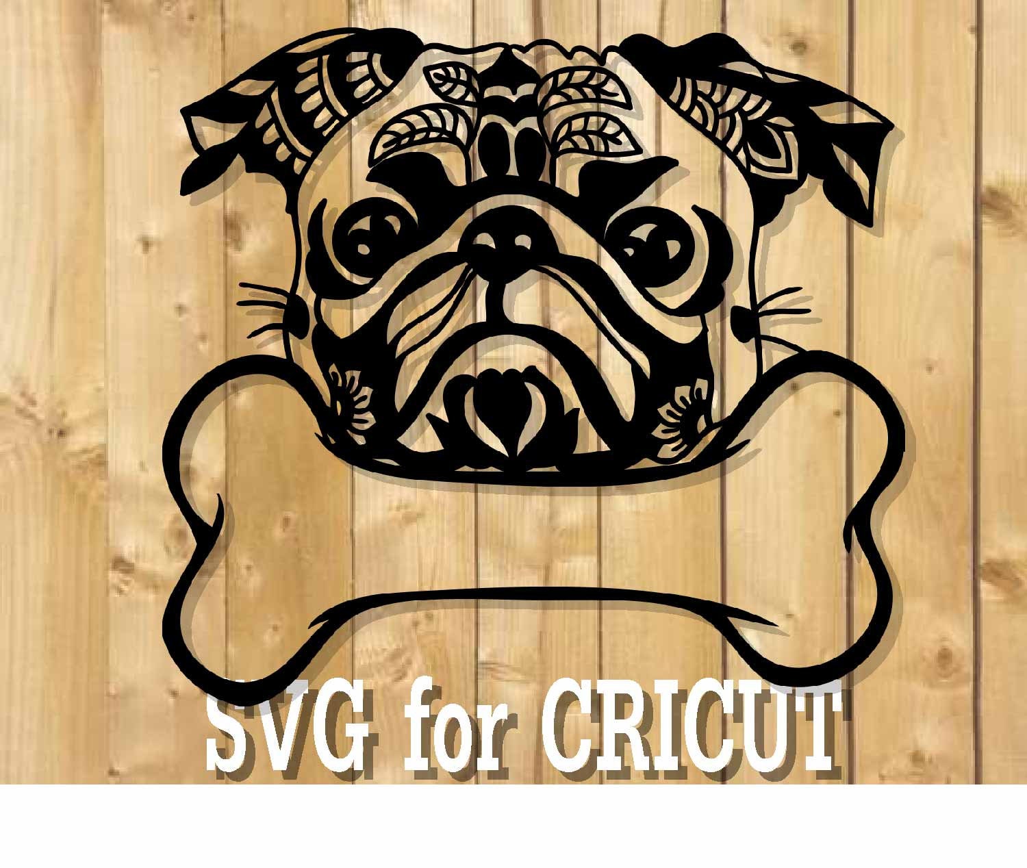 Download Free Pug Svg Etsy SVG Cut Files